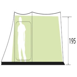 Brunner - Arqus Outdoor 5 - Tente De Groupe -Magasin D'Équipement De Plein Air brunner arqus outdoor 5 tente de groupe detail 4