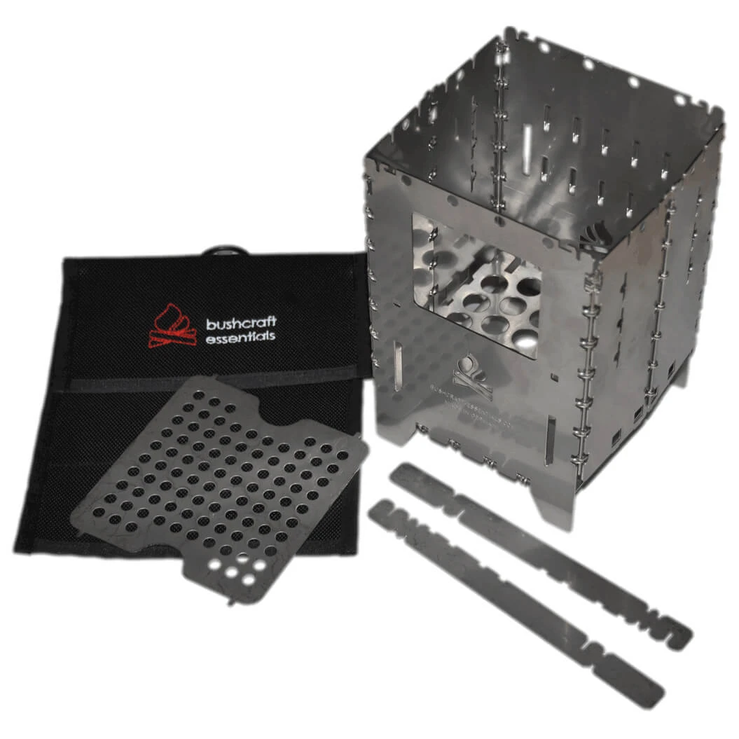 Bushcraft Essentials - Bushbox XL Profi Set - Réchaud à Combustible Sec 3 Bushcraft Essentials - Bushbox XL Profi Set - Réchaud à Combustible Sec