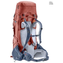 Deuter - Women's Aircontact X 60+15 SL - Sac à Dos De Trekking -Magasin D'Équipement De Plein Air deuter womens aircontact x 60 15 sl sac a dos de trekking detail 5