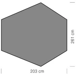 Exped - Gemini II Footprint - Toile De Sol -Magasin D'Équipement De Plein Air exped gemini ii footprint toile de sol detail 2