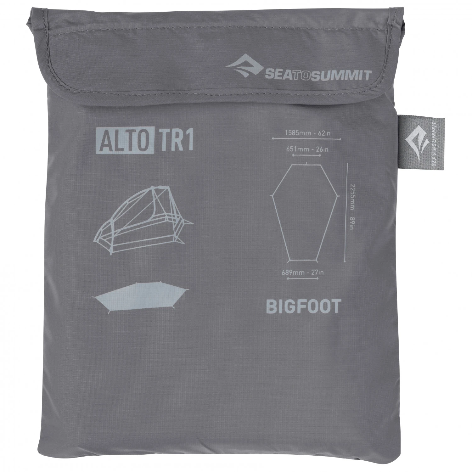 Sea To Summit - Alto TR1 Bigfoot - Toile De Sol 4 Sea To Summit - Alto TR1 Bigfoot - Toile De Sol – Image 2