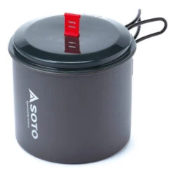 Soto - Amicus W/ Igniter + New River Pot Combo - Réchaud à Gaz -Magasin D'Équipement De Plein Air soto amicus w igniter new river pot combo rechaud a gaz detail 4