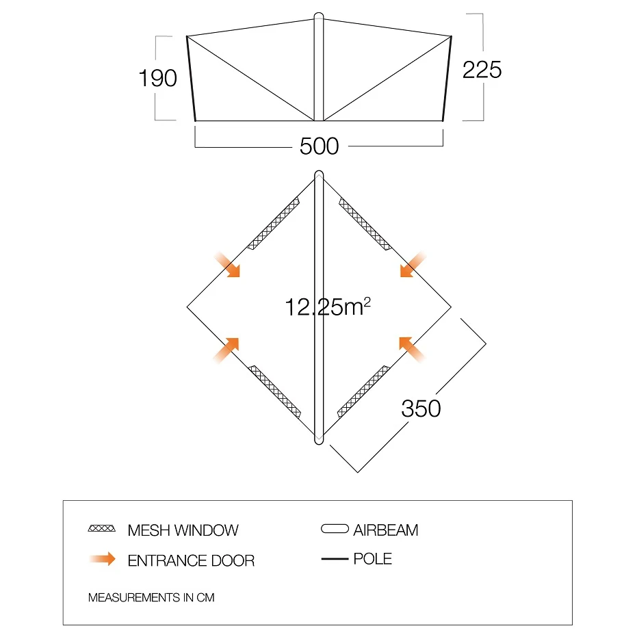Vango - Trigon Airhub - Tente De Groupe 6 Vango - Trigon Airhub - Tente De Groupe – Image 4